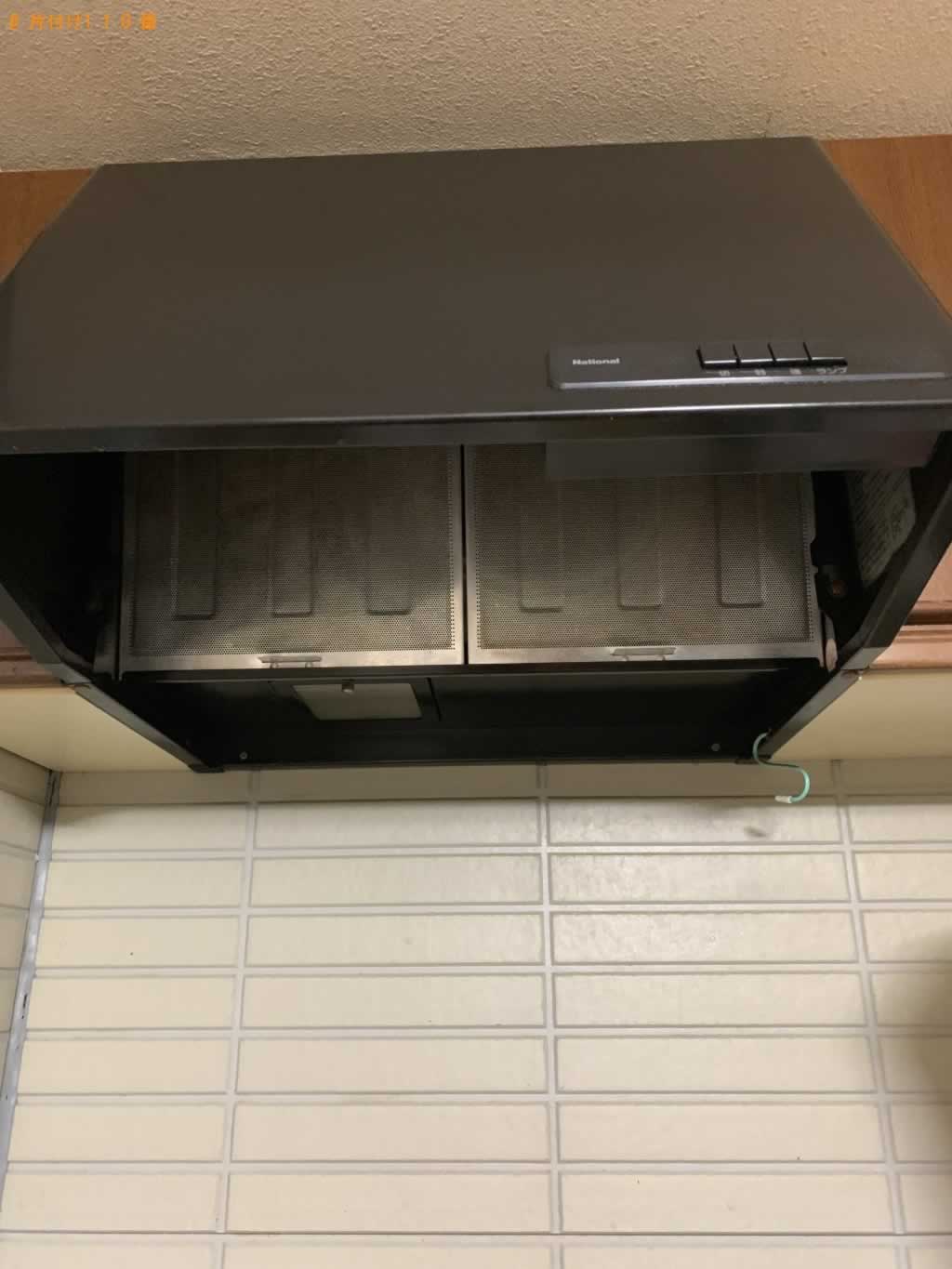換気扇(レンジフード)掃除施工後