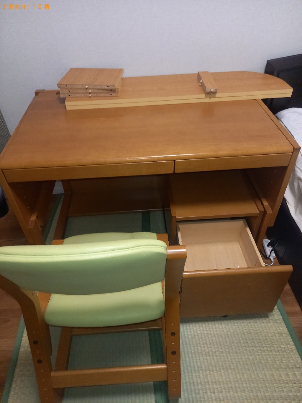 【佐賀市】学習机、椅子の回収・処分ご依頼　お客様の声