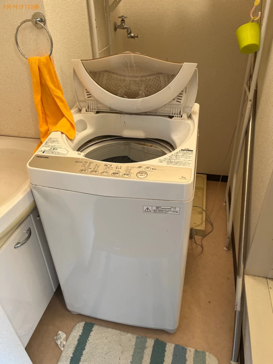 【佐賀市】洗濯機の設置と古い洗濯機の回収・処分ご依頼　お客様の声