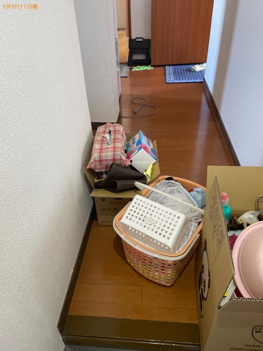 【佐賀市】同じマンションの3階から1階へ荷物の移動ご依頼
